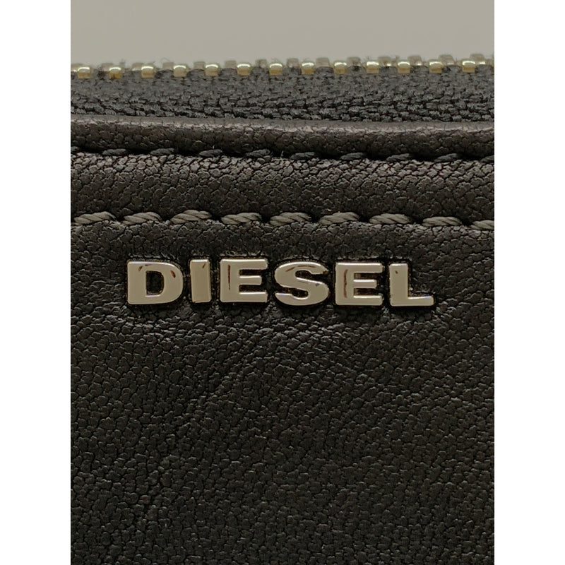 DIESEL/Long Wallet/BLK/Leather