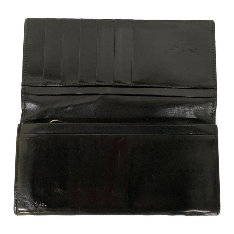 Paul Smith/Long Wallet/BLK/Leather