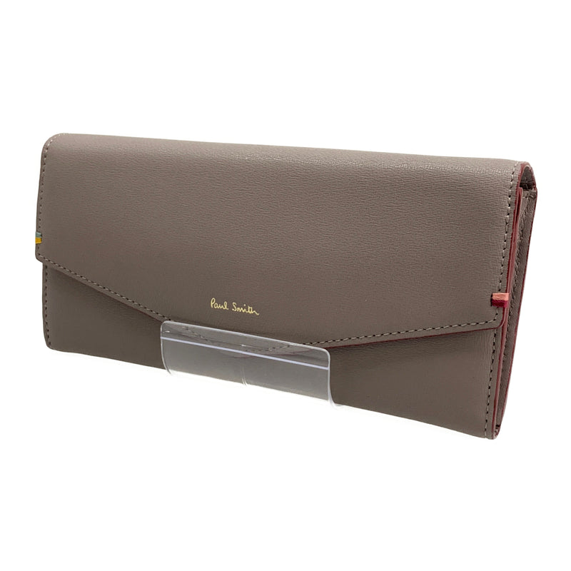Paul Smith/Long Wallet/GRY/Leather
