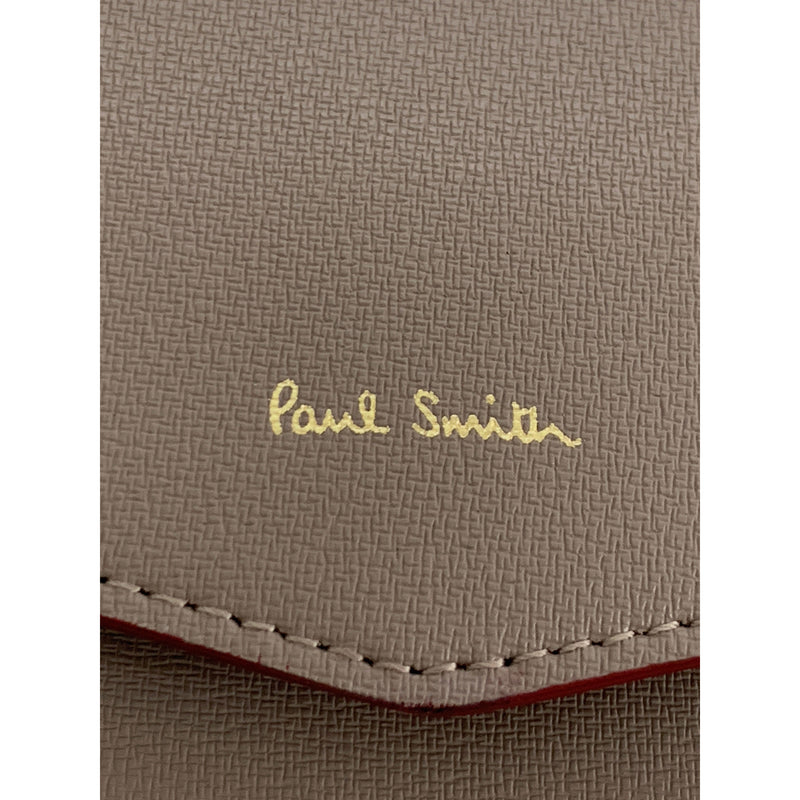 Paul Smith/Long Wallet/GRY/Leather