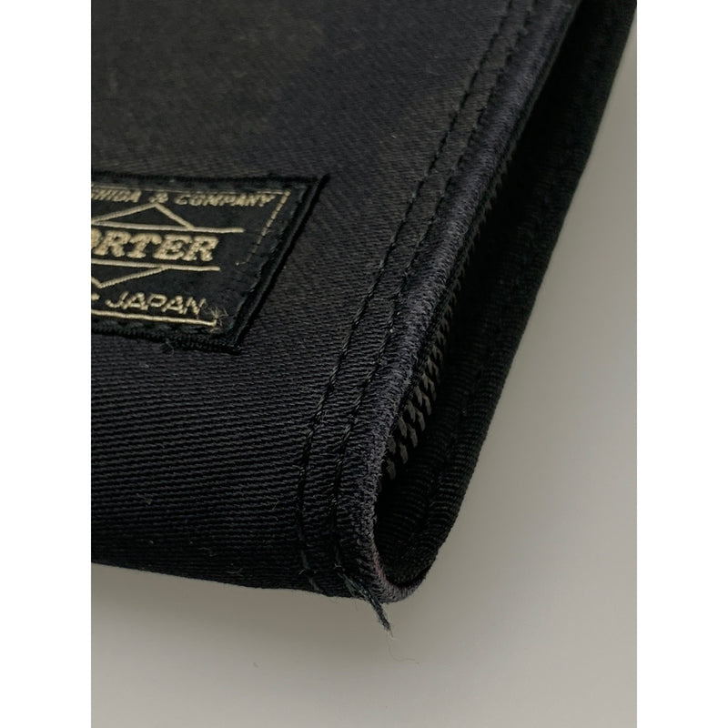 PORTER/Long Wallet/BLK/Nylon/All Over Print