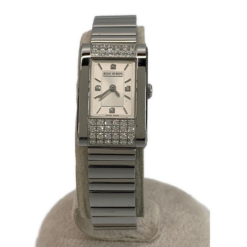 BOUCHERON/Quartz Watch/WHT/Stainless