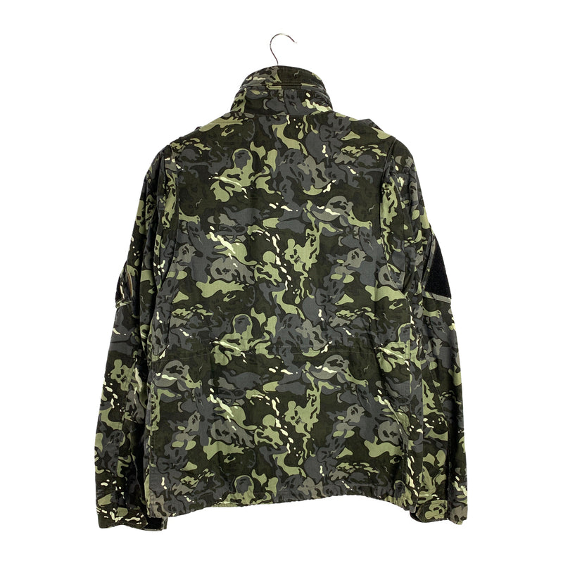 A BATHING APE/Military Jkt/M/KHK/Cotton/Camouflage