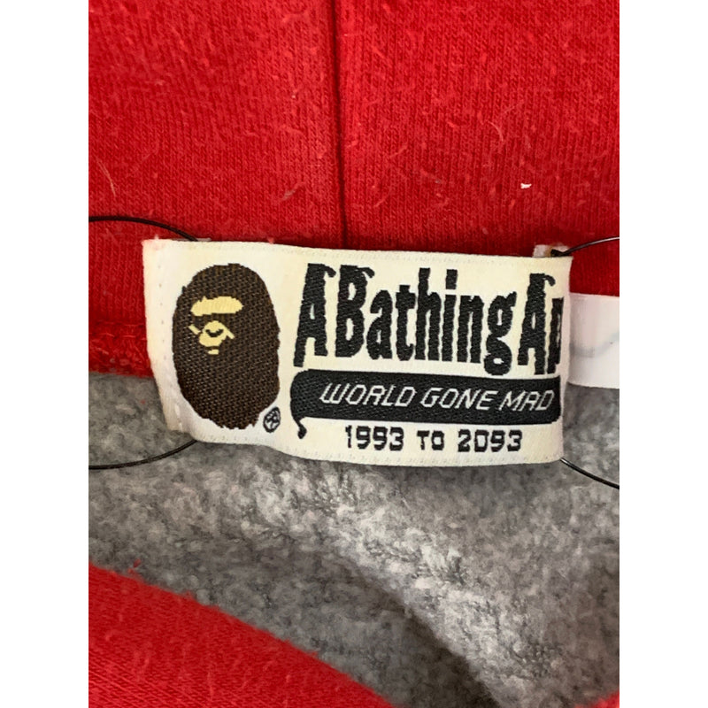 A BATHING APE/Hoodie/XL/RED/Cotton