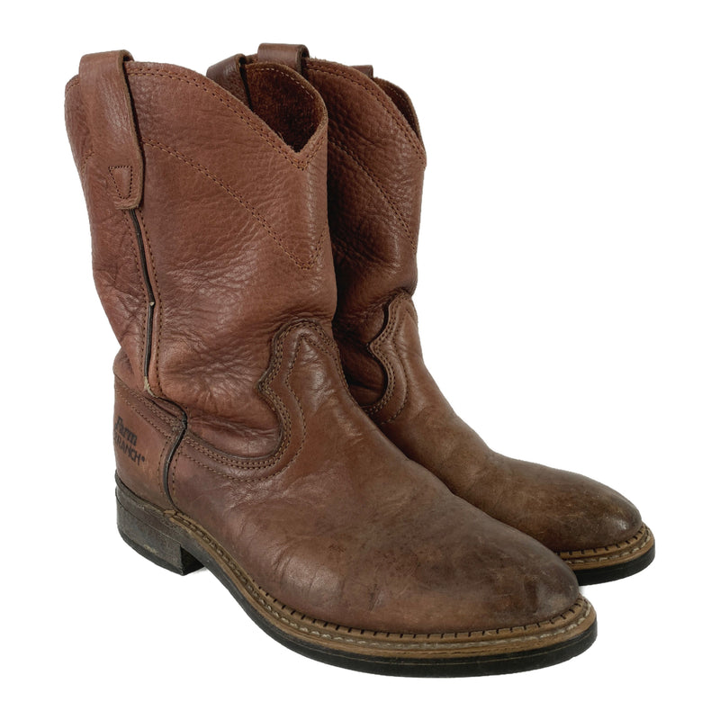 Vintage/Cowboy Boots/US8/BRW