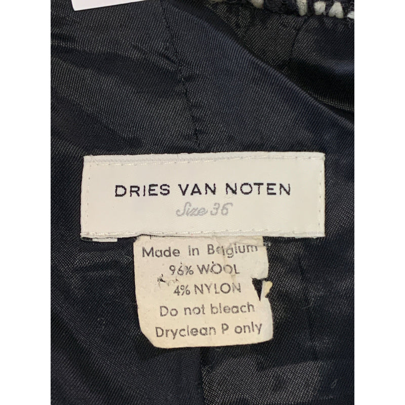 DRIES VAN NOTEN/Jacket/36/BLK/Wool