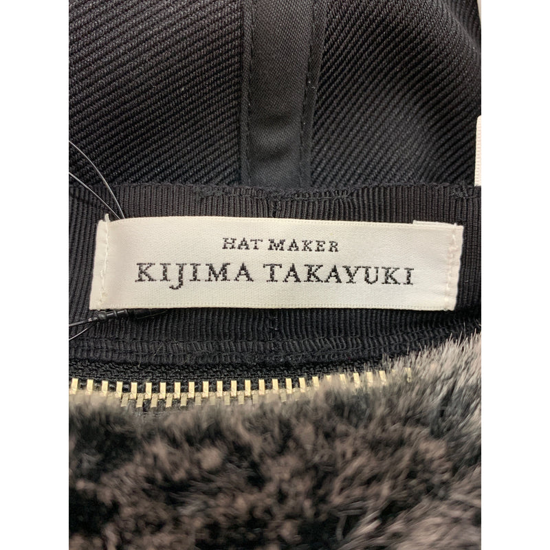 KIJIMA TAKAYUKI/Cap/BLK/Polyester