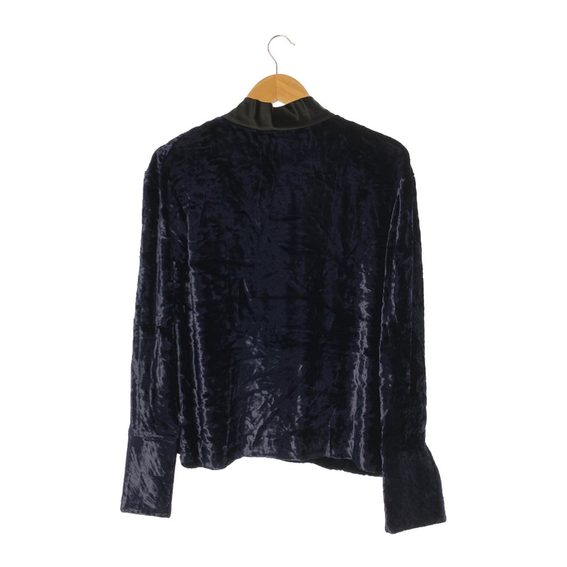 Maison Margiela/LS Blouse/38/BLU/Rayon/Plain