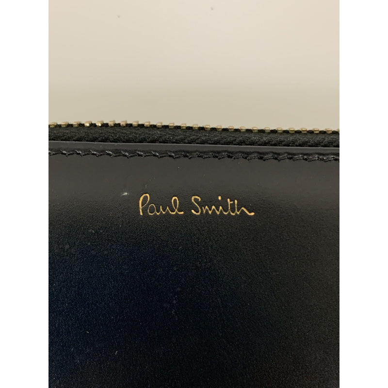 Paul Smith/Long Wallet/BLK/Leather