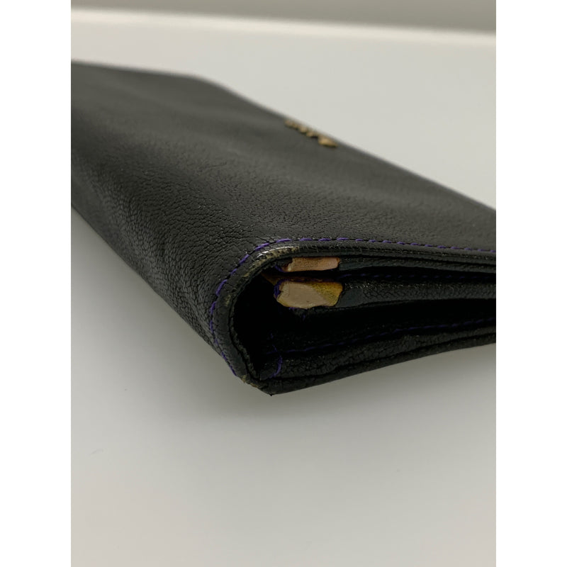 Paul Smith/Long Wallet/BLK/Leather