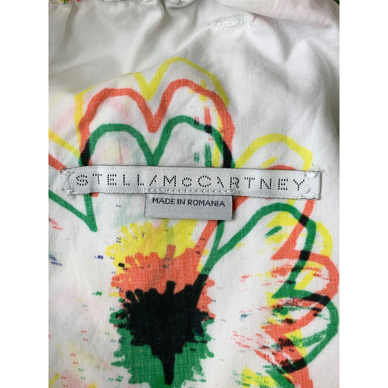 STELLAMcCARTNEY/Shorts/48/WHT/Cotton/All Over Print