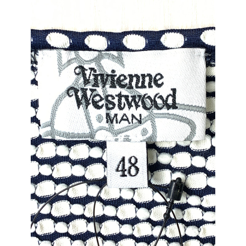 Vivienne Westwood MAN/T-Shirt/48/NVY/Polyester/Polka dot
