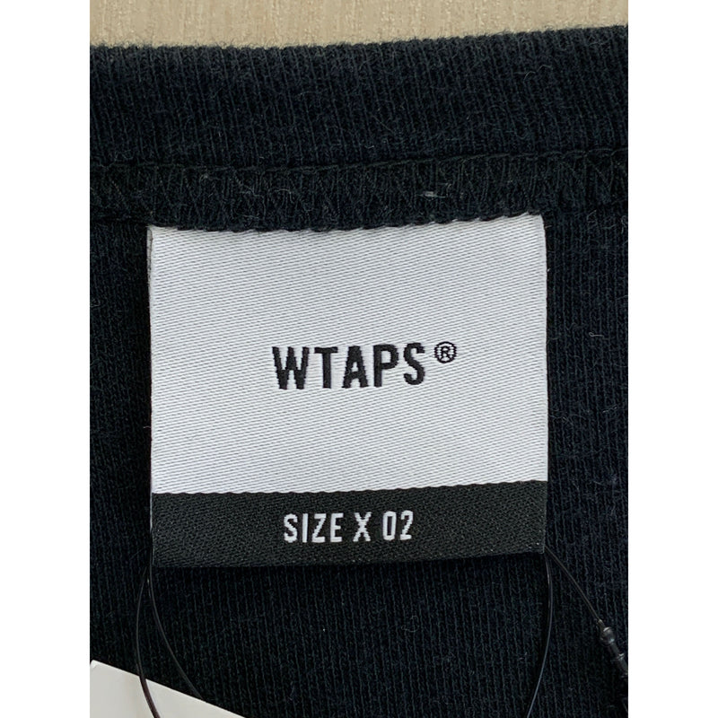 WTAPS/LS T-Shirt/2/BLK/Cotton