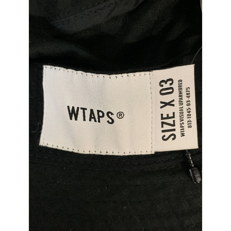 WTAPS/Bucket Hat/BLK/Cotton/Plain