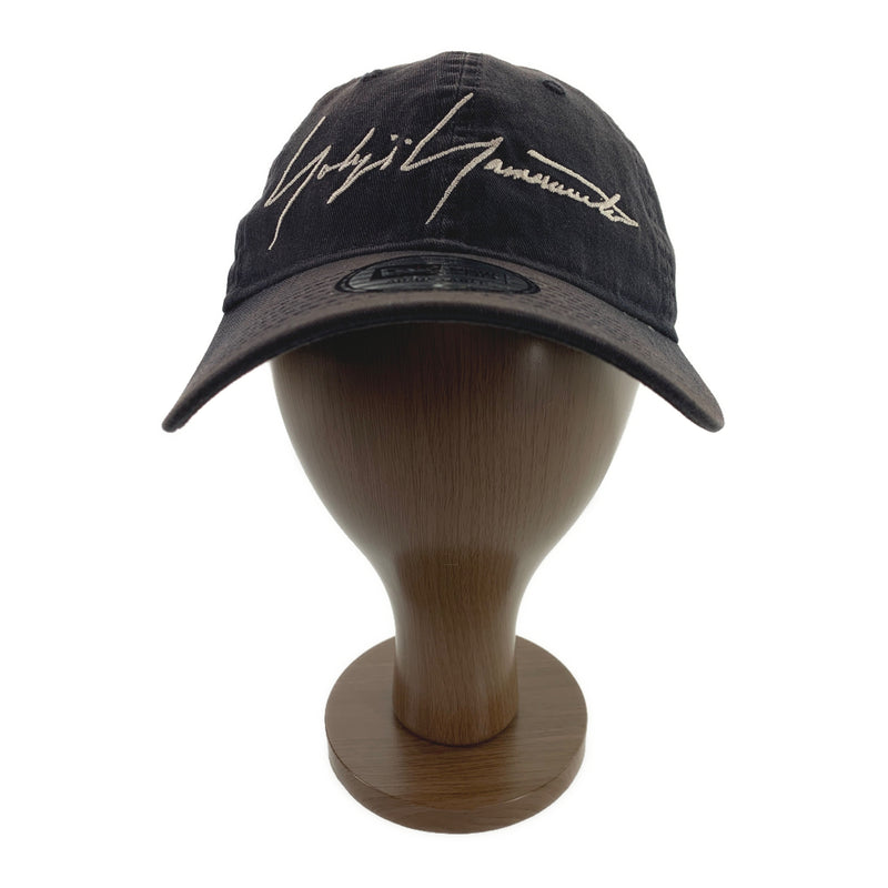 YOHJI YAMAMOTO/Cap/BLK/Cotton