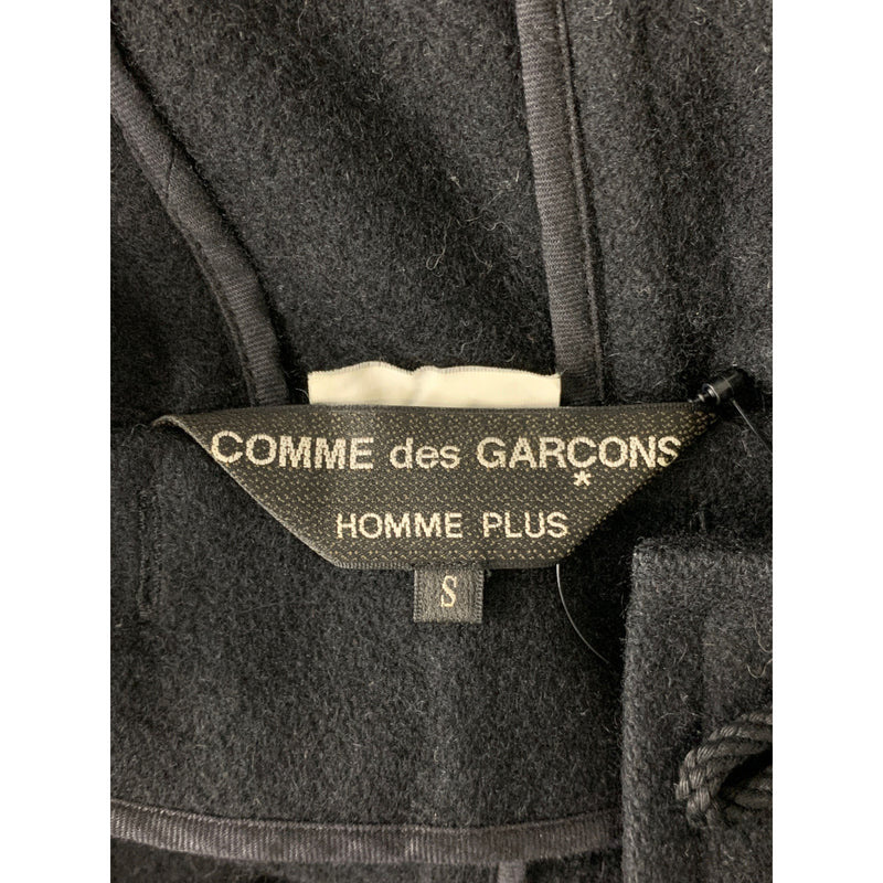 COMME des GARCONS HOMME PLUS/Duffle Coat/S/BLK/Wool/Plain