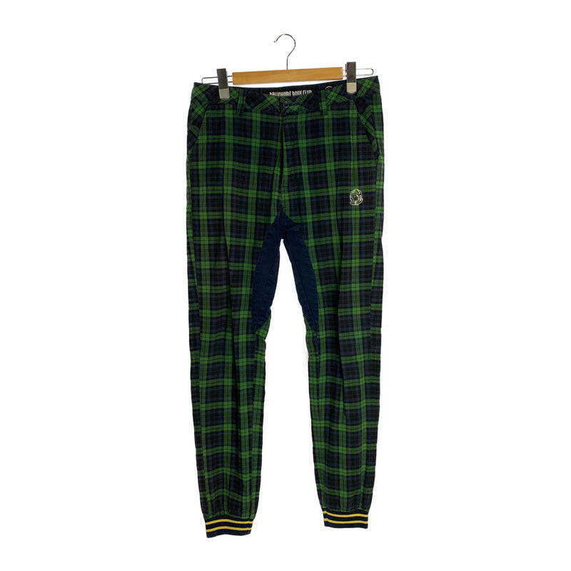 BILLIONAIRE BOYS CLUB/Bottoms/32/GRN/Cotton/Plaid