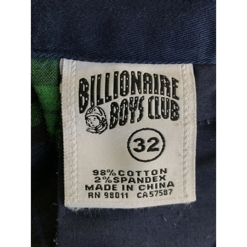 BILLIONAIRE BOYS CLUB/Bottoms/32/GRN/Cotton/Plaid
