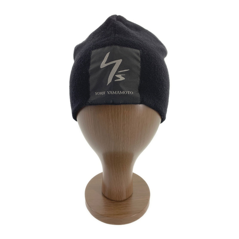 YOHJI YAMAMOTO/Beanie/BLK/Wool/Plain