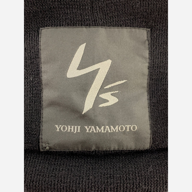 YOHJI YAMAMOTO/Beanie/BLK/Wool/Plain
