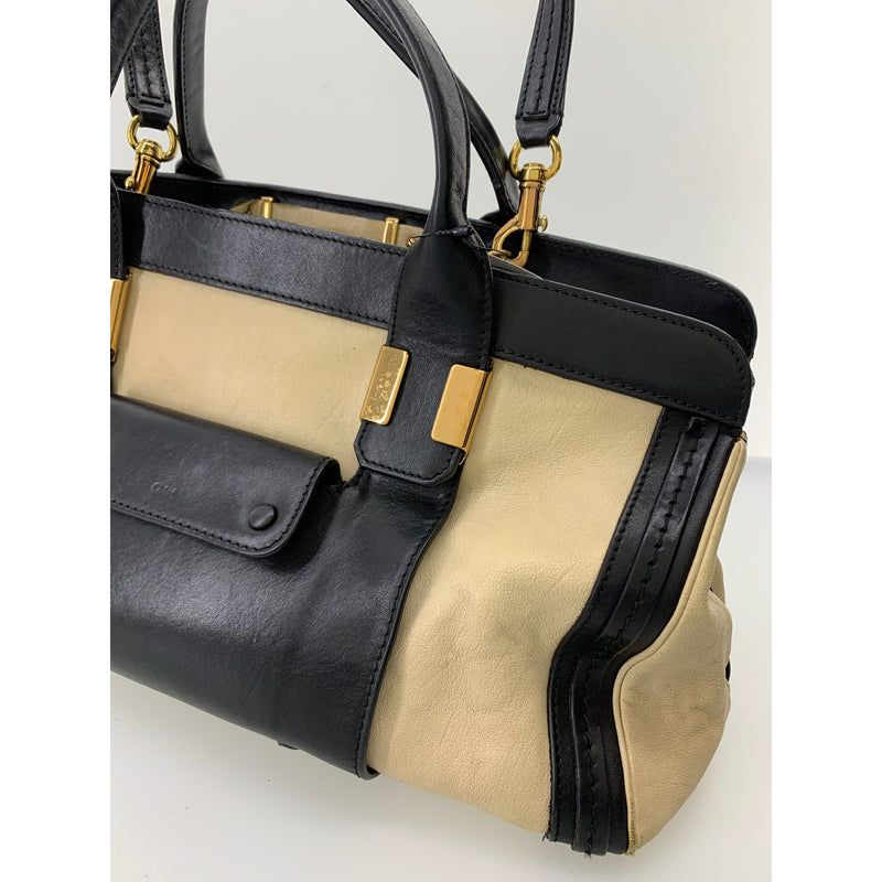 Chloe/Hand Bag/IVR/Leather
