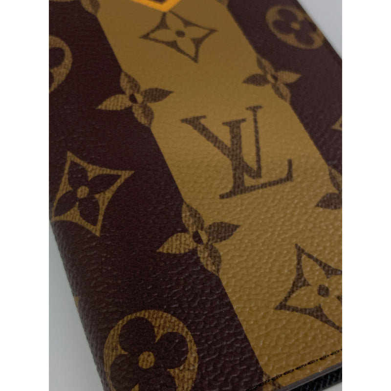LOUIS VUITTON/Long Wallet/BRW/PVC/All Over Print