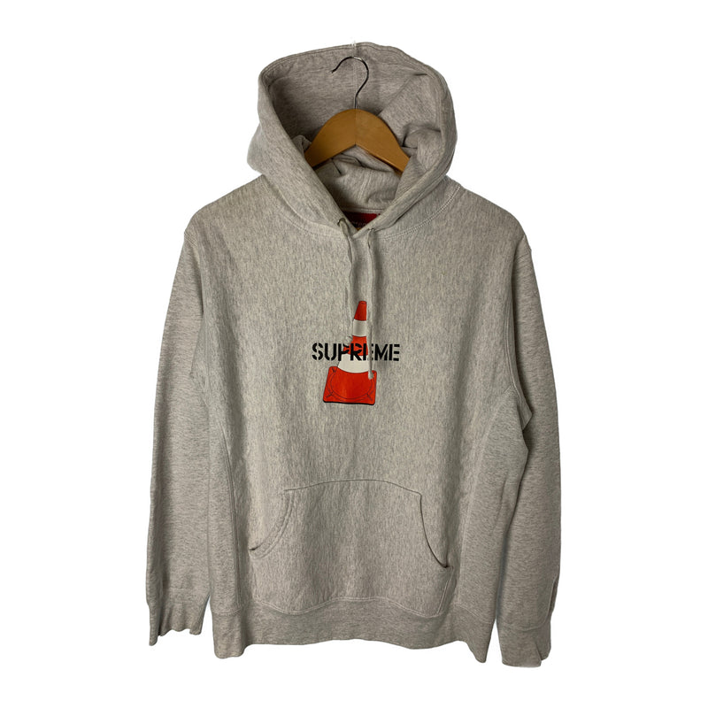 Supreme/Hoodie/M/GRY/Cotton