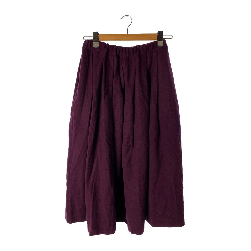 COMME des GARCONS/Skirt/S/PPL/Wool/Plain