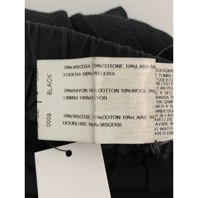 Rick Owens/Shorts/BLK/Cotton/Plain