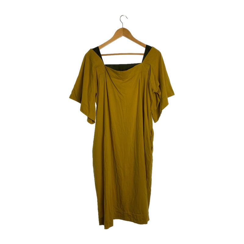 Vivienne Westwood/Dress/38/YEL/Cotton/Plain