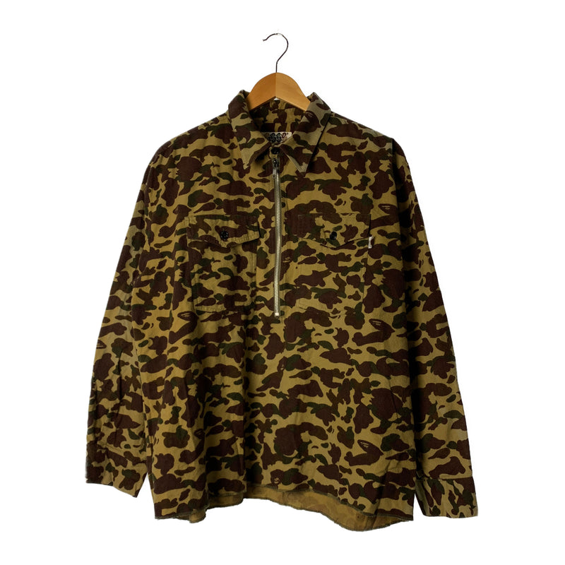 A BATHING APE/LS Shirt/M/CML/Cotton/Camouflage
