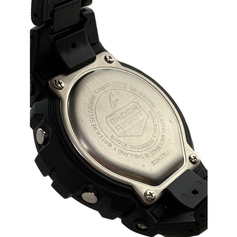 CASIO/Solar Watch/BLK/Rubber/Digital/GW-6900BC-1JF