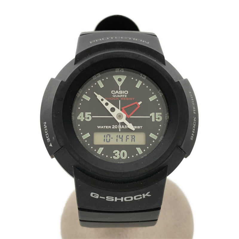 CASIO/Quartz Watch/BLK/Rubber/AW500-E