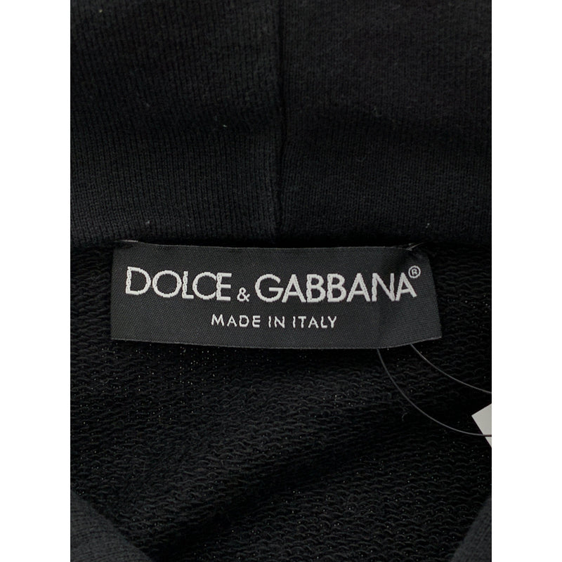 DOLCE&GABBANA/Hoodie/52/BLK/Cotton