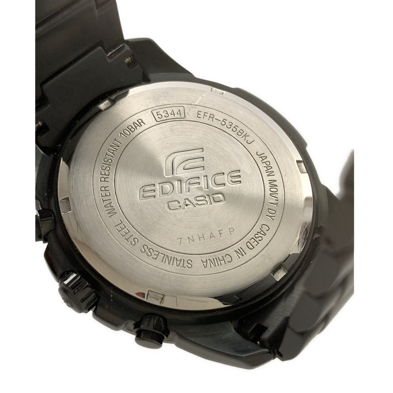 EDIFICE/Quartz Watch/SLV/Stainless/Analog/EFR-535BKJ