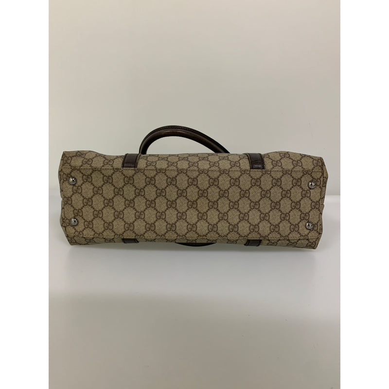 GUCCI/Tote Bag/BRW/Leather/114595
