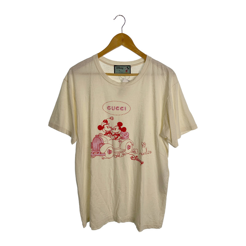 GUCCI/T-Shirt/M/CRM/Cotton