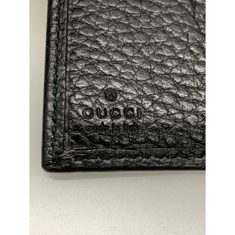 GUCCI/Trifold Wallet/BLK/Leather/523277 CAO0G 1000