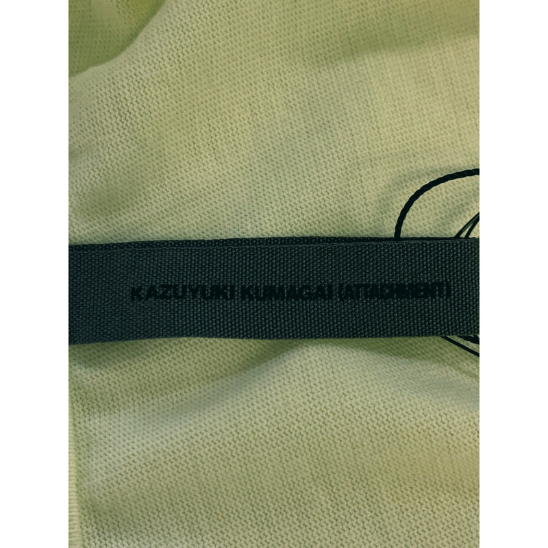 KAZUYUKI KUMAGAI ATTACHMENT/LS T-Shirt/S/YEL/Cotton