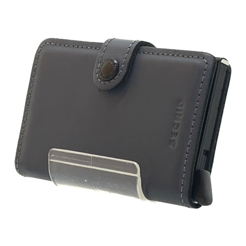 Secrid/Card Case/GRY/Leather