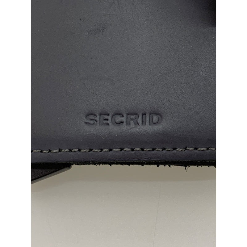 Secrid/Card Case/GRY/Leather