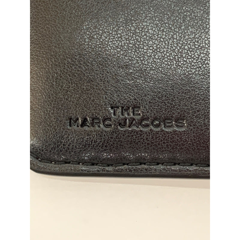 THE MARC JACOBS/Bifold Wallet/BLK/Leather/Plain