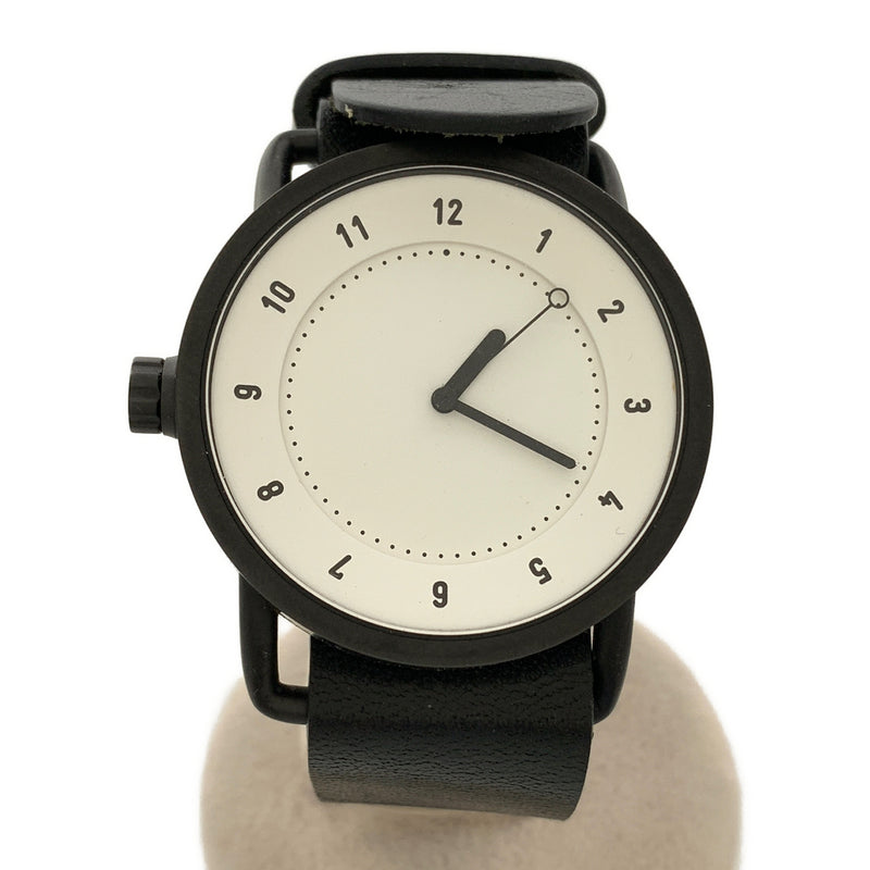 TID Watches/Quartz Watch/WHT/Leather/No1