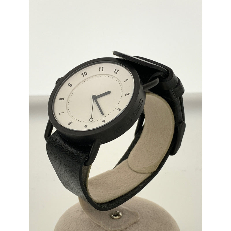 TID Watches/Quartz Watch/WHT/Leather/No1
