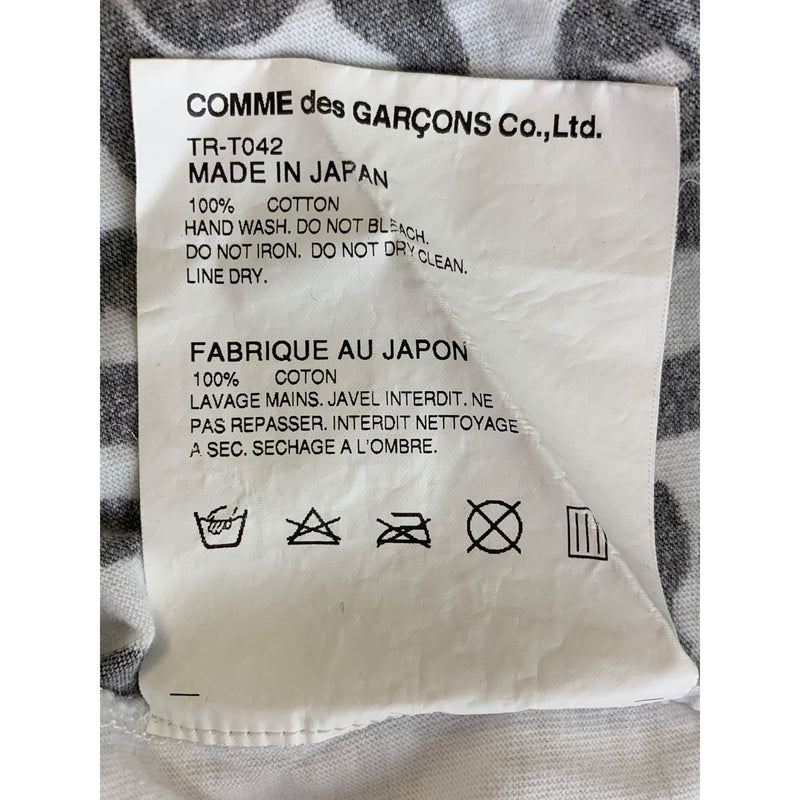tricot COMME des GARCONS/LS T-Shirt/S/MLT/Cotton/All Over Print