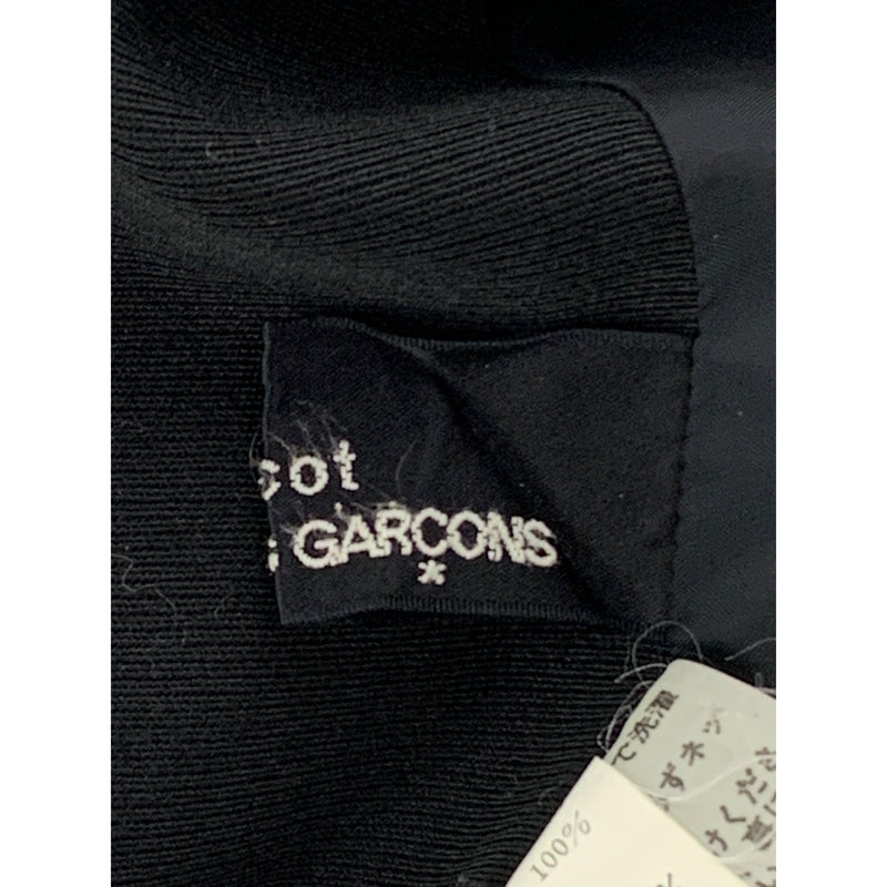 tricot COMME des GARCONS/Dress/M/BLK/Wool/Plain