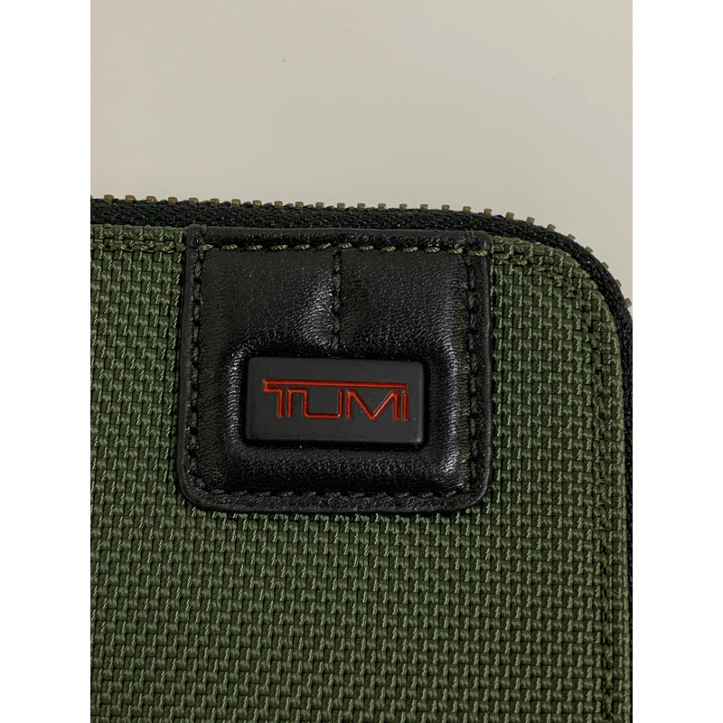 TUMI/Bifold Wallet/KHK/Nylon/Plain