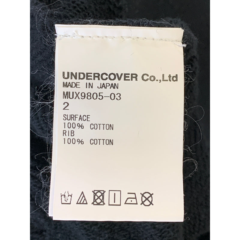 UNDERCOVER/Hoodie/2/BLK/Cotton