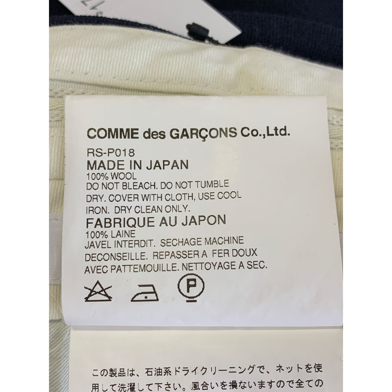 COMME des GARCONS/Shorts/S/BLK/Wool/Plain