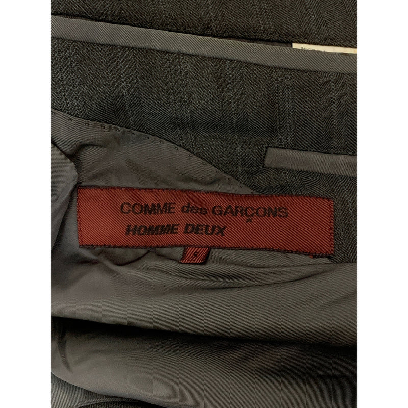 COMME des GARCONS HOMME DEUX/Tailored Jkt/S/GRY/Wool